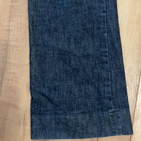 Gap curvy jeans dark wash jr women’s size 1 regular Flare low rise RN 54023 EUC - Picture 13 of 16